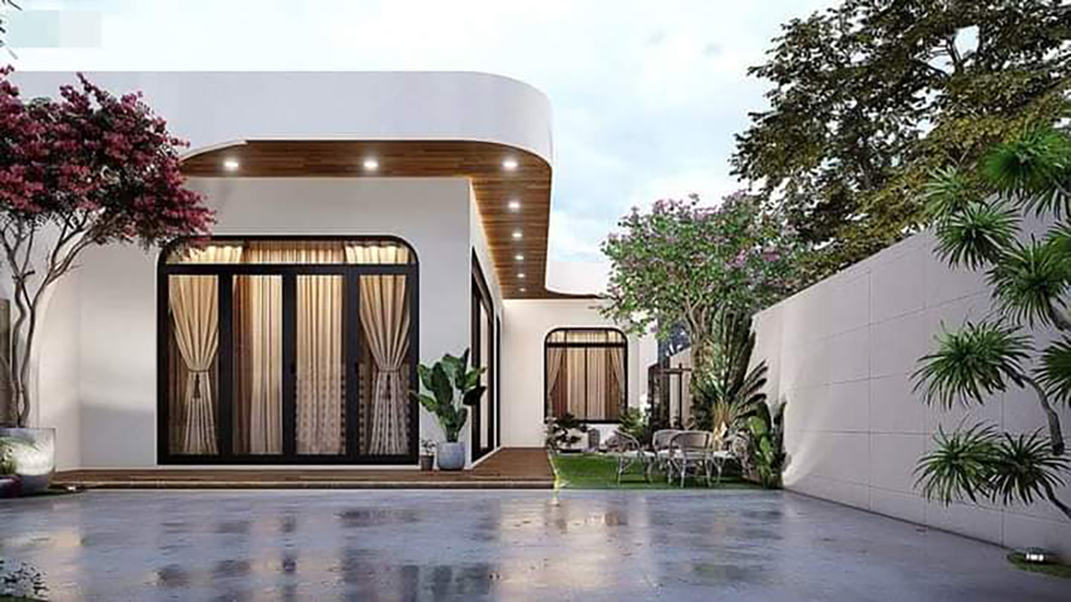 Mẫu nhà cấp 4 đẹp tiết kiệm chi phí