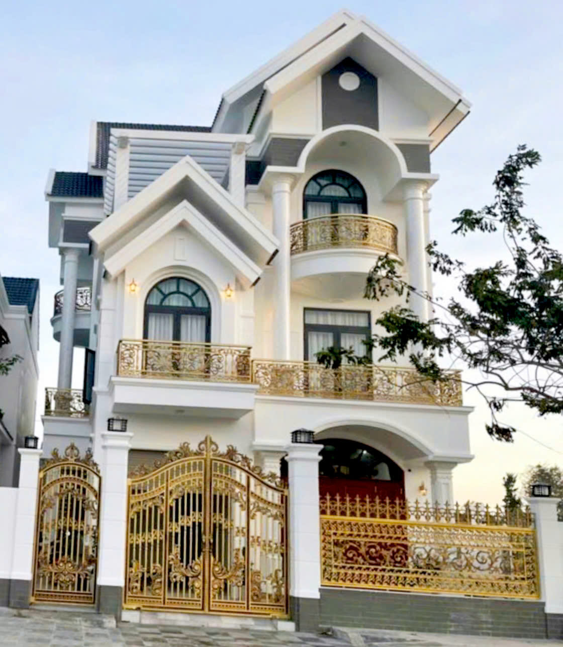 Công trình nhà anh Long 1 trệt 2 lầu tại Rạng Đông Phú Thủy